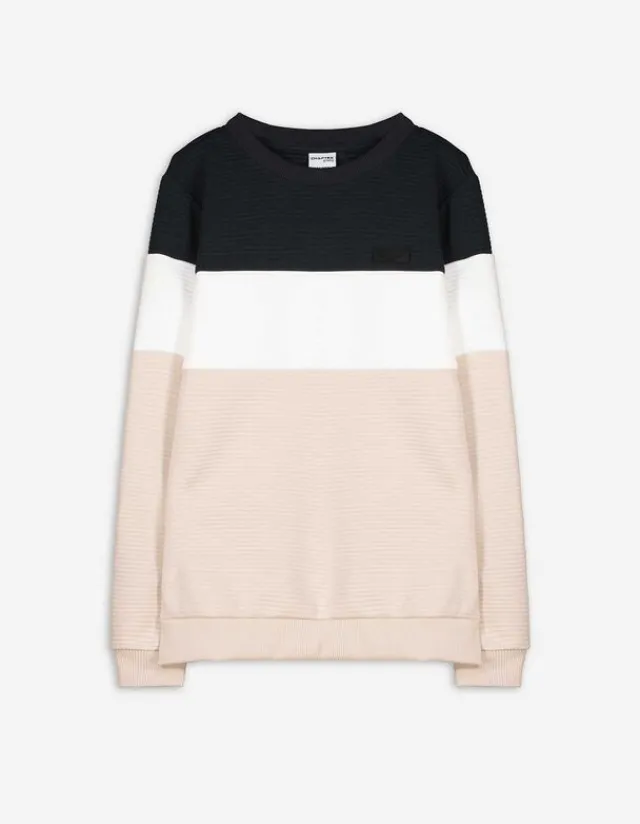 Outlet Pullover - Color-Blocking - Kinder Jungenkleidung