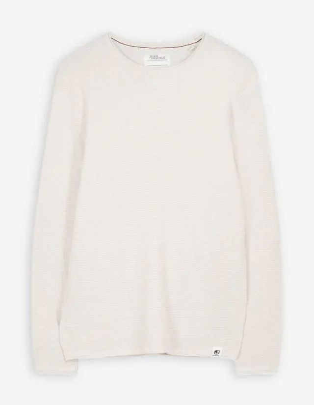 Fashion Pullover - Gerollte Abschlüsse - Herren Pullover