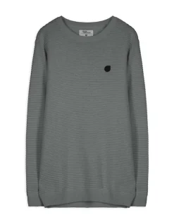 New Pullover - Labelpatch - Herren Pullover