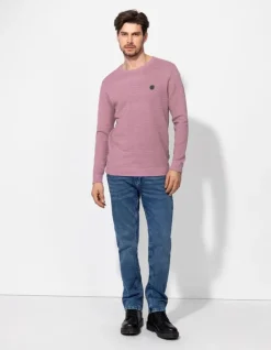 New Pullover - Labelpatch - Herren Pullover