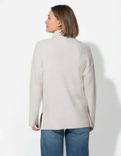 Best Pullover - Rei&szlig;verschluss - Damen Pullover
