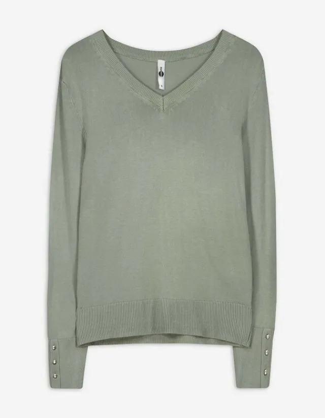 Online Pullover - Zierknöpfe - Damen Pullover