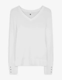 Best Pullover - Zierkn&ouml;pfe - Damen Pullover