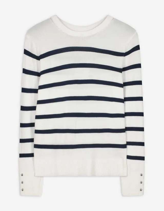 Hot Pullover - Zierknöpfe - Damen Pullover