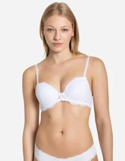Outlet Push-Up-BH - Schleifenapplikation Damen Unterwäsche