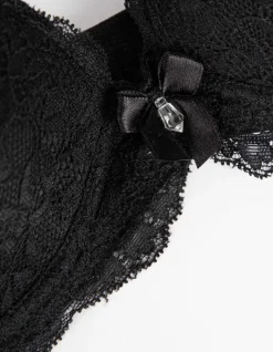 Clearance Push-Up-BH - Spitzenbesatz Damen Unterwäsche