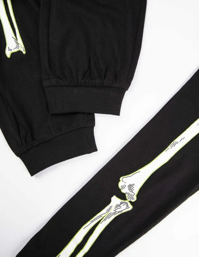 Best Pyjama Set aus Langarmshirt und Hose - Leuchtet im Dunklen - Kinder Jungenkleidung