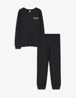 Clearance Pyjama Set aus Langarmshirt und Hose - R&uuml;ckenprint - Kinder Jungenkleidung