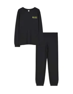 Clearance Pyjama Set aus Langarmshirt und Hose - R&uuml;ckenprint - Kinder Jungenkleidung