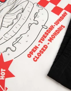 Online Pyjama Set aus Langarmshirt und Hose - R&uuml;ckenprint - Kinder Jungenkleidung
