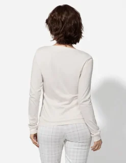 Discount Pyjamaoberteil - Schriftzug - Damen Nachtwäsche