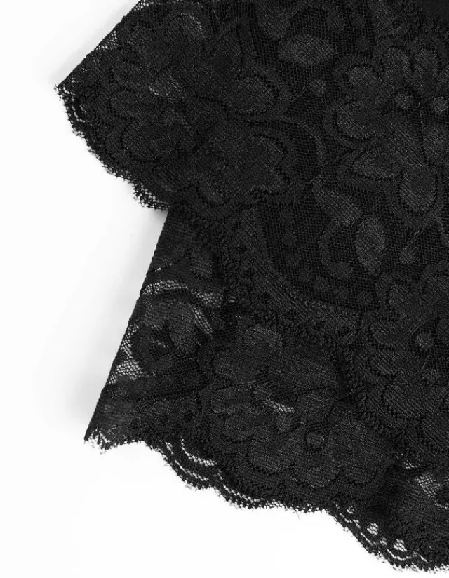 Online Radlerhose - Spitzenbesatz Damen Hosen