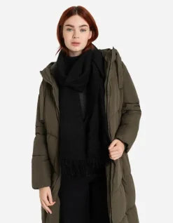 Fashion Schal - Fransen an den Abschl&uuml;ssen Damen Accessoires