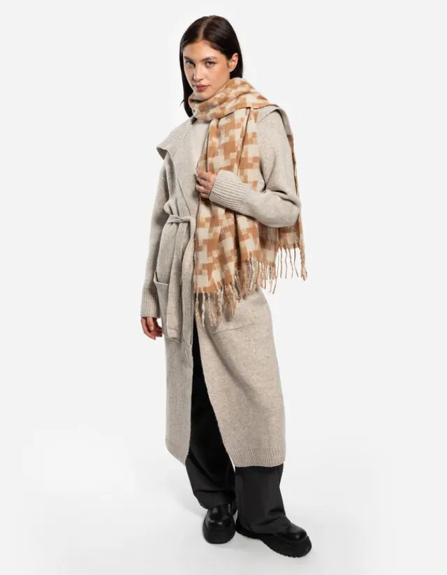 Discount Schal - Fransen an den Abschlüssen - Damen Accessoires