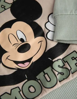 Outlet Set aus Sweatshirt und Jogginghose - Mickey Mouse - Newborn (56-74)