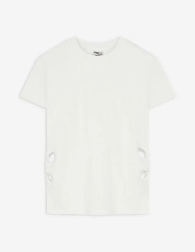 Clearance Shirt - Cut-Outs - Kinder Mädchenkleidung