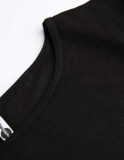 Discount Shirt - Rippenstruktur - Damen Langarmshirts