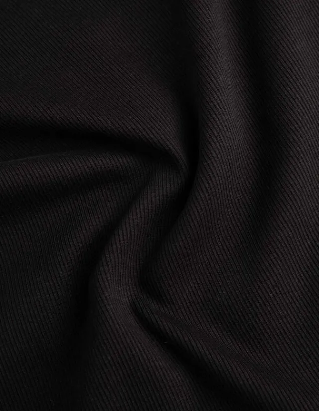 Discount Shirt - Rippenstruktur - Damen Langarmshirts