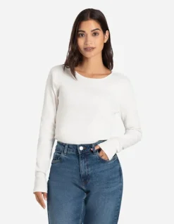 Sale Shirt - Rippenstruktur - Damen Langarmshirts