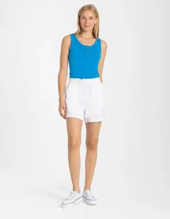 Best Shorts - Leinen-Mix Damen Hosen
