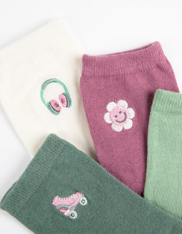 Hot Socken - 5er-Pack Kinder Mädchenkleidung