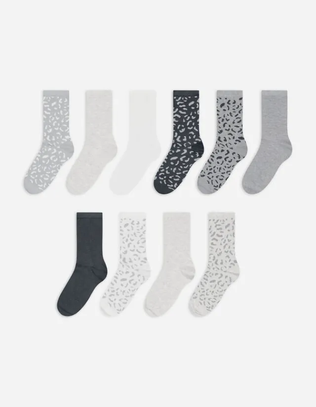 Fashion Socken - 10er-Pack Damen Socken & Strümpfe