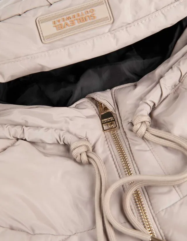 Outlet Steppjacke - Tunnelzug am Saum - Damen Jacken