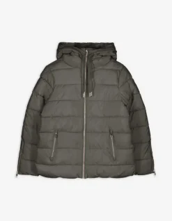 New Steppjacke - Tunnelzug am Saum - Damen Jacken