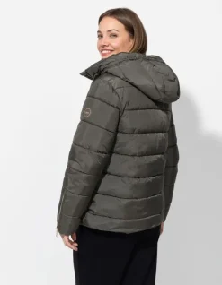 New Steppjacke - Tunnelzug am Saum - Damen Jacken