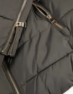 New Steppjacke - Tunnelzug am Saum - Damen Jacken