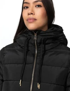 Sale Steppjacke - Tunnelzug am Saum - Damen Jacken