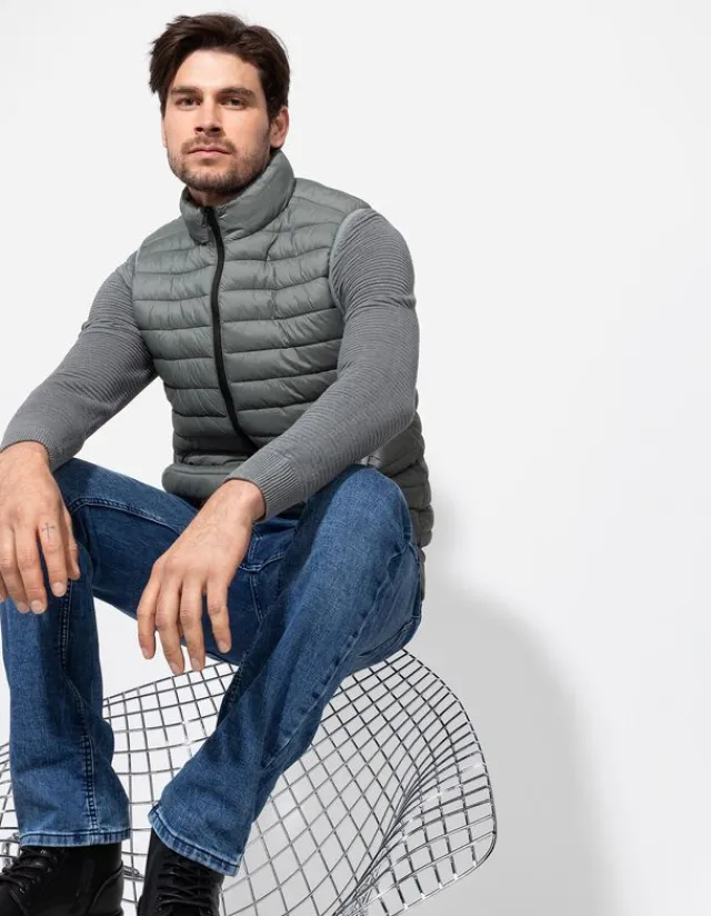 Outlet Steppweste - Eingrifftaschen - Herren Westen
