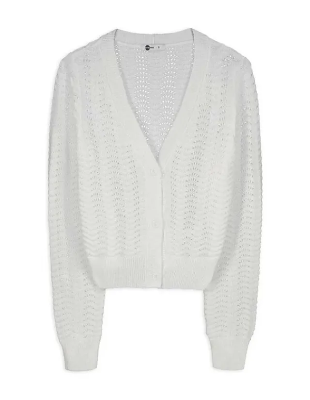 Fashion Strickjacke - V-Ausschnitt - Damen Strickjacken
