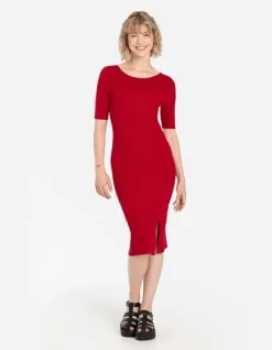 Online Strickkleid - U-Ausschnitt - Damen Kleider