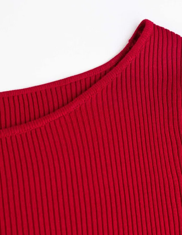 Online Strickkleid - U-Ausschnitt - Damen Kleider