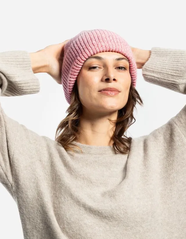 Outlet Strickmütze - Umschlag - Damen Accessoires