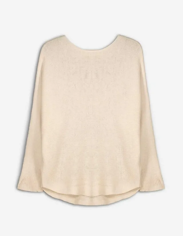 Best Strickpullover - Überschnittene Ärmel - Damen Pullover