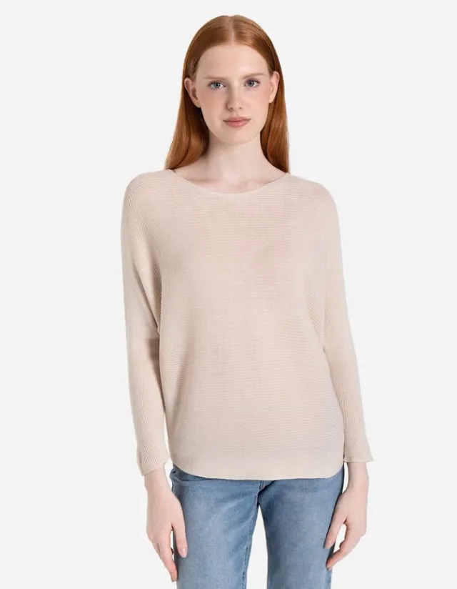 Best Strickpullover - Überschnittene Ärmel - Damen Pullover