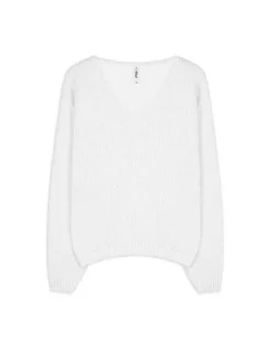 Outlet Strickpullover - V-Ausschnitt - Damen Pullover