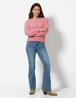 New Strickpullover - V-Ausschnitt - Damen Pullover