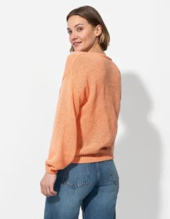Online Strickpullover - V-Ausschnitt - Damen Pullover