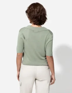 Discount Strickshirt - Viskose-Mix - Damen Pullover