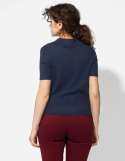 New Strickshirt - Viskose-Mix - Damen Pullover