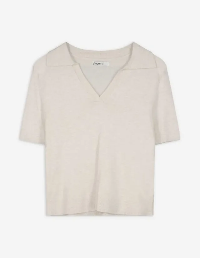 Clearance Strickshirt - Viskose-Mix - Damen Pullover