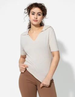 Clearance Strickshirt - Viskose-Mix - Damen Pullover