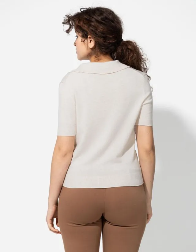 Clearance Strickshirt - Viskose-Mix - Damen Pullover