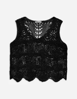 Online Stricktop - Lochstrick Damen Röcke