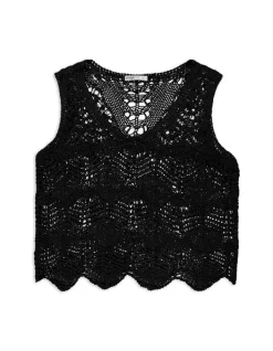 Online Stricktop - Lochstrick Damen Röcke