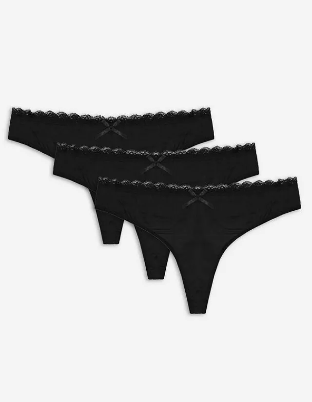 Hot String - 3er-Pack Damen Unterwäsche
