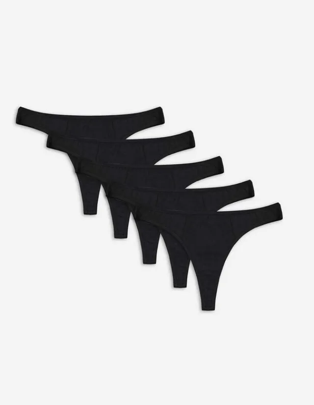Online String - 5er-Pack Damen Unterwäsche
